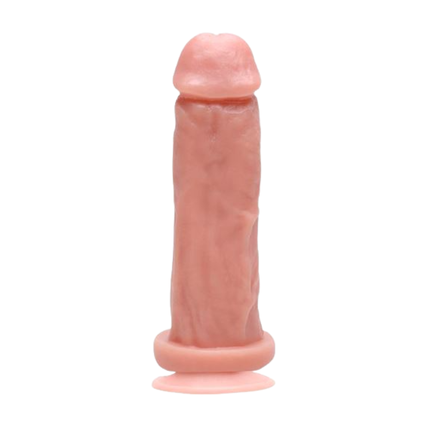 Prótese Maciça Realística Com Ventosa 17 X 4,5Cm