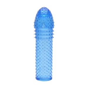 Capa Peniana Silicone azul -15Cm