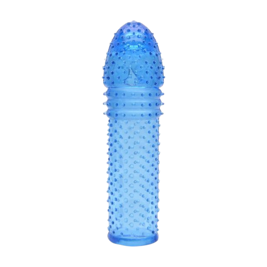 Capa Peniana Silicone azul -15Cm