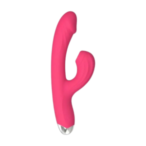 Vibrador ponto G com estimulador clitoriano